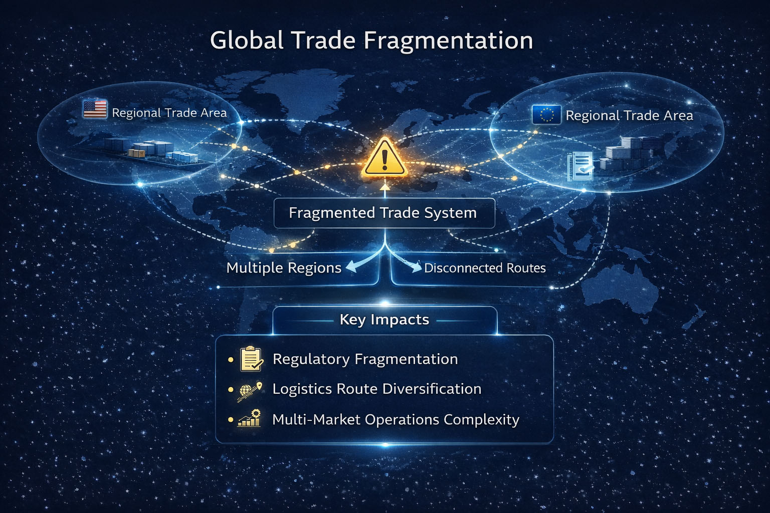 Adapting to Fragmented Trade: New Structures in Global Wholesale Networks