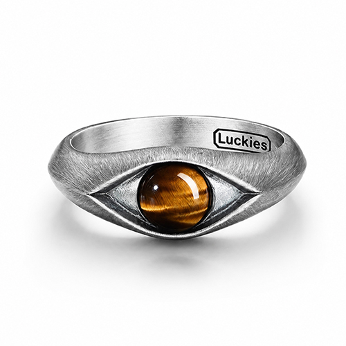 Tiger Eye Guardian Ring 