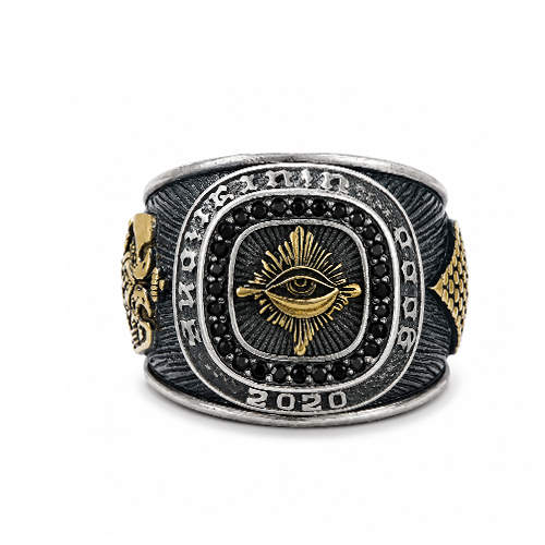 All-Seeing Eye Signet Ri
