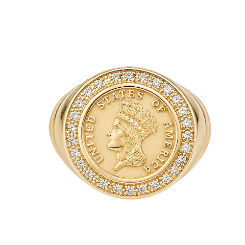 Heritage Signet Ring 18K